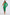 Green Plisse One Shoulder Flare Midaxi Dress