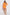 Neon Orange Slinky Ruched Midi Skirt & High Neck Top Co-ord